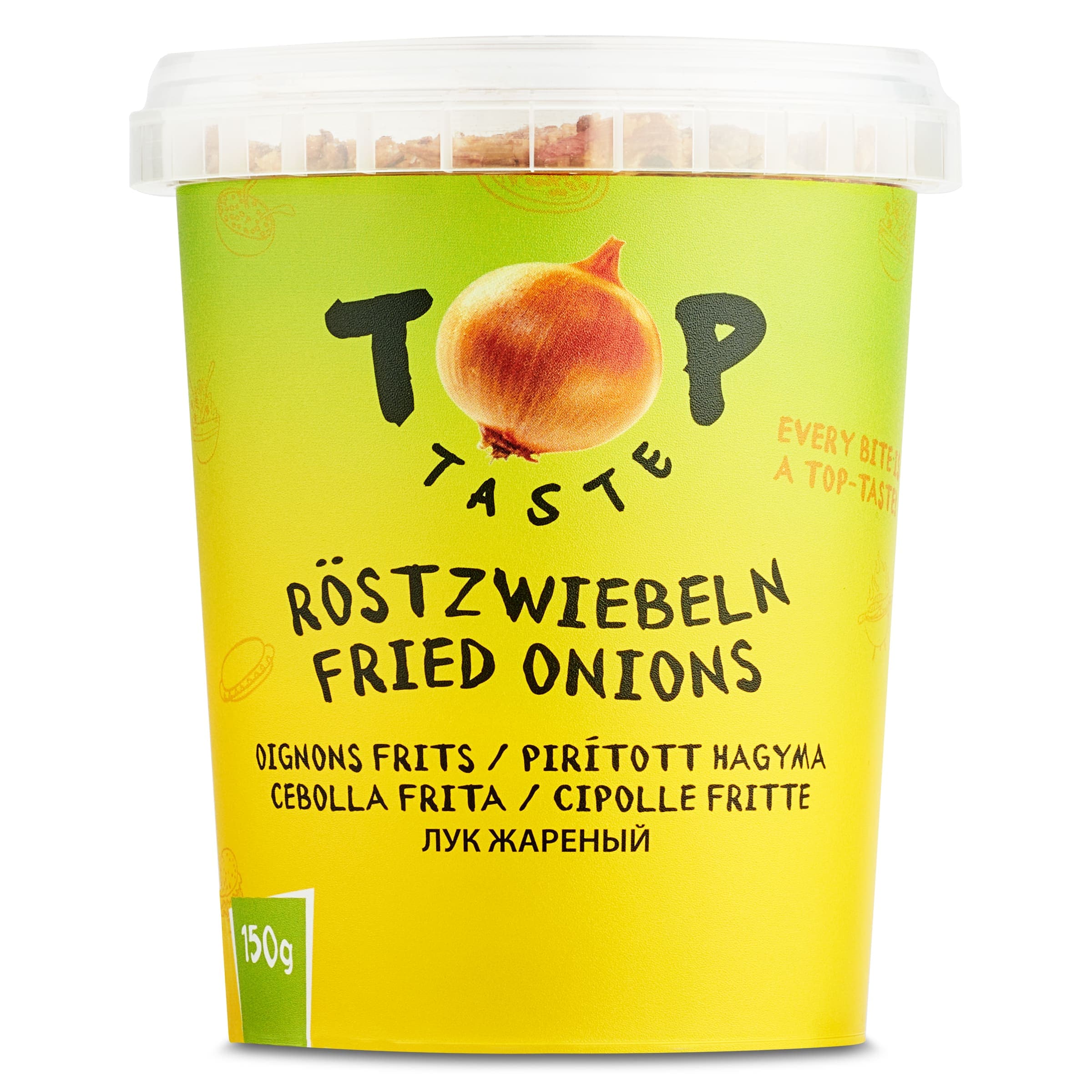 Cebolla frita Toptaste 150 g