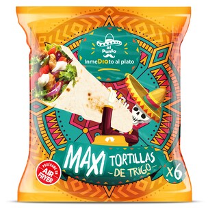 tortillas de trigo maxi 360 g