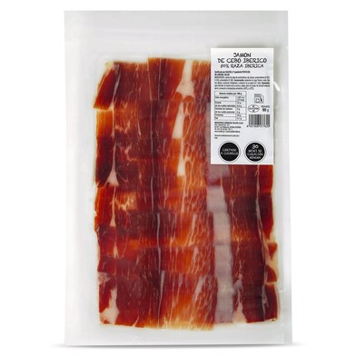 Jamón de cebo ibérico 50% cortado a cuchillo sobre 90 g-0 Jamón de cebo ibérico 50% cortado a cuchillo sobre 90 g-0