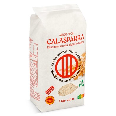 Arroz redondo D.O.P. Calasparra paquete 1 Kg-0 Arroz redondo D.O.P. Calasparra paquete 1 Kg-0
