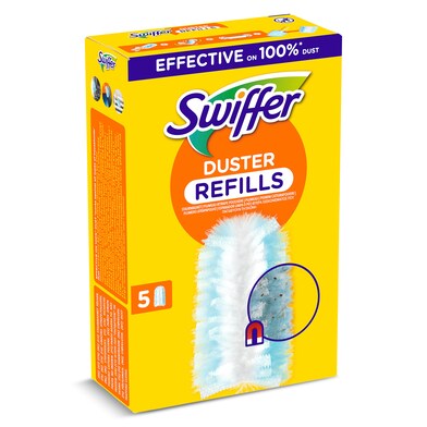 Recambios para plumero atrapapolvo Swiffer caja 5 unidades-0 Recambios para plumero atrapapolvo Swiffer caja 5 unidades-0