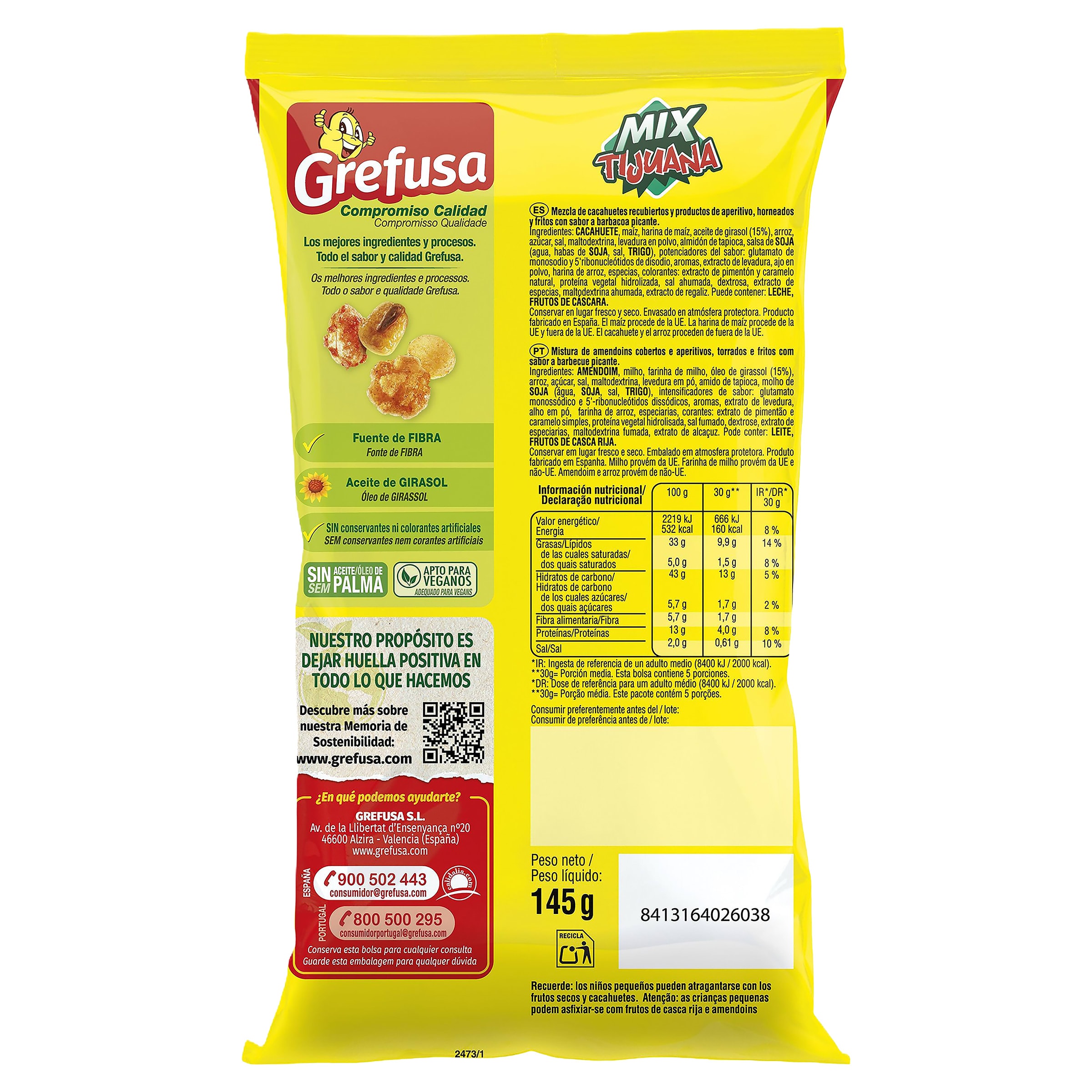 Mix tijuana Grefusa 145 g