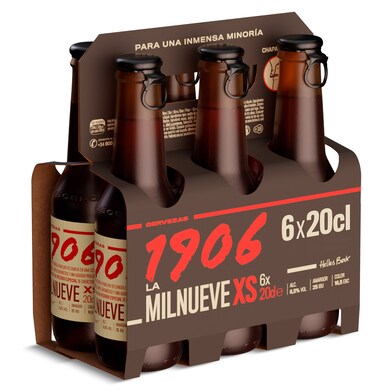 Cerveza reserva especial XS 1906 botella 6 x 20 cl-0 Cerveza reserva especial XS 1906 botella 6 x 20 cl-0