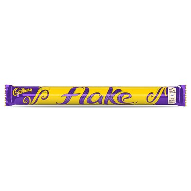 Barrita de chocolate con leche flake Cadbury bolsa 32 g-0