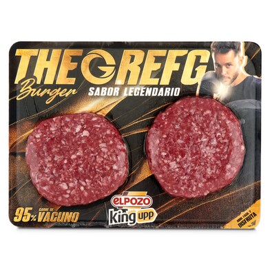 Burger de vacuno The Grefg Elpozo bandeja 240 g-0