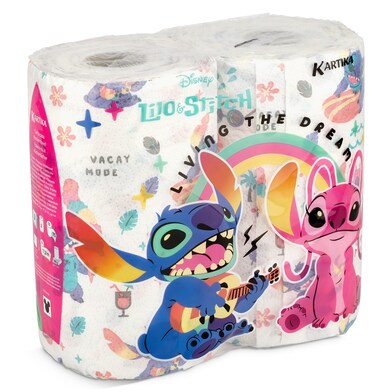 Papel de cocina decorado Lilo & Stitch Kartika bolsa 2 unidades-0