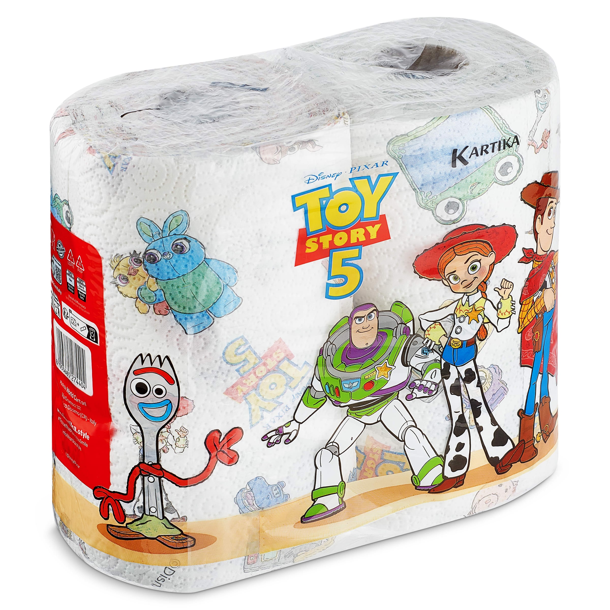 Papel de cocina decorado Kartika 2 unidades