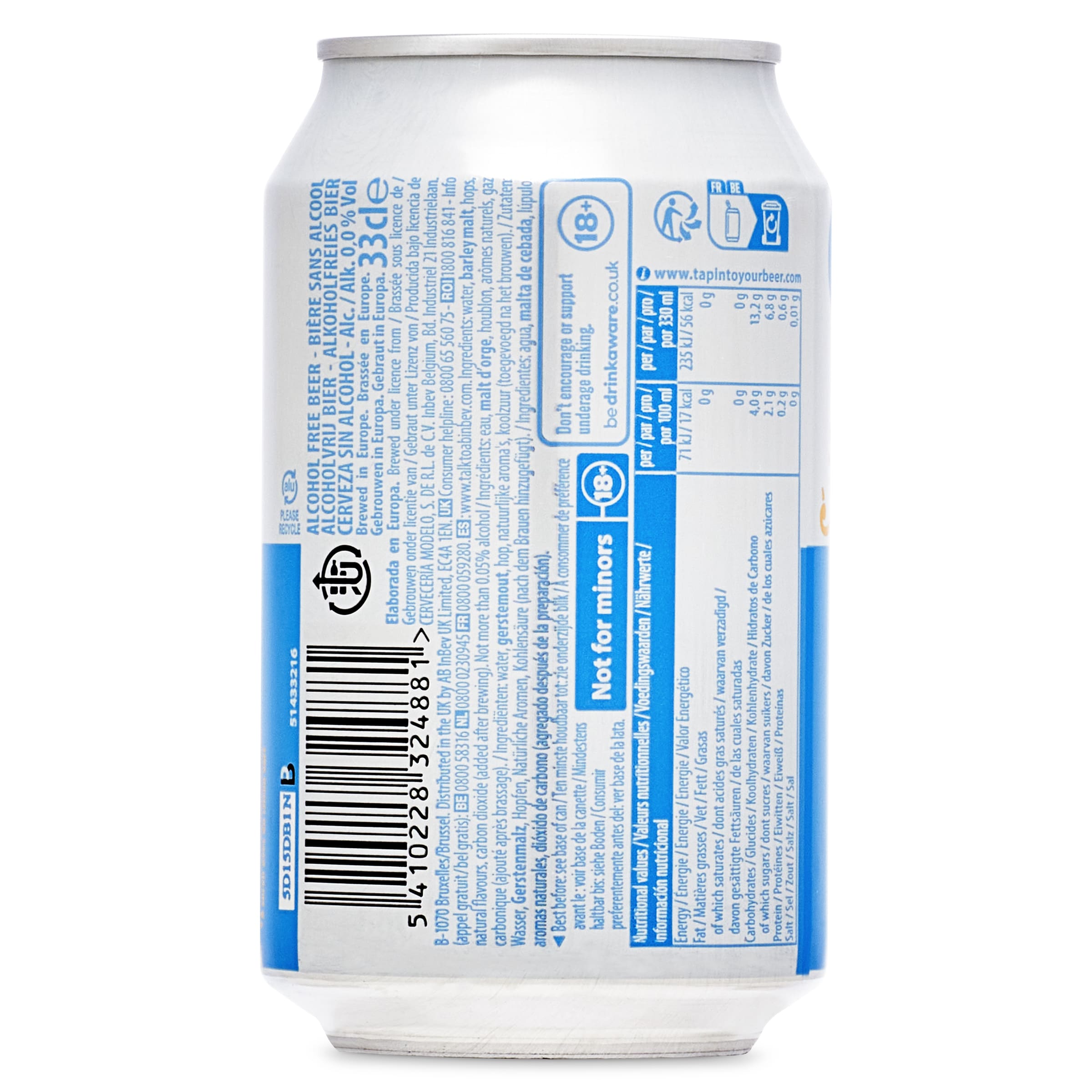 Cerveza 0,0% alcohol Corona 33 cl