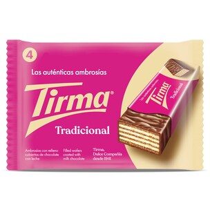 ambrosias recubiertas de chocolate con leche 86 g