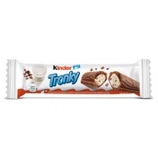 Barrita de chocolate y avellanas tronky Kinder bolsa 18 g
