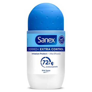 Desodorante roll-on dermo extra control 72h Sanex bote 50 ml-0