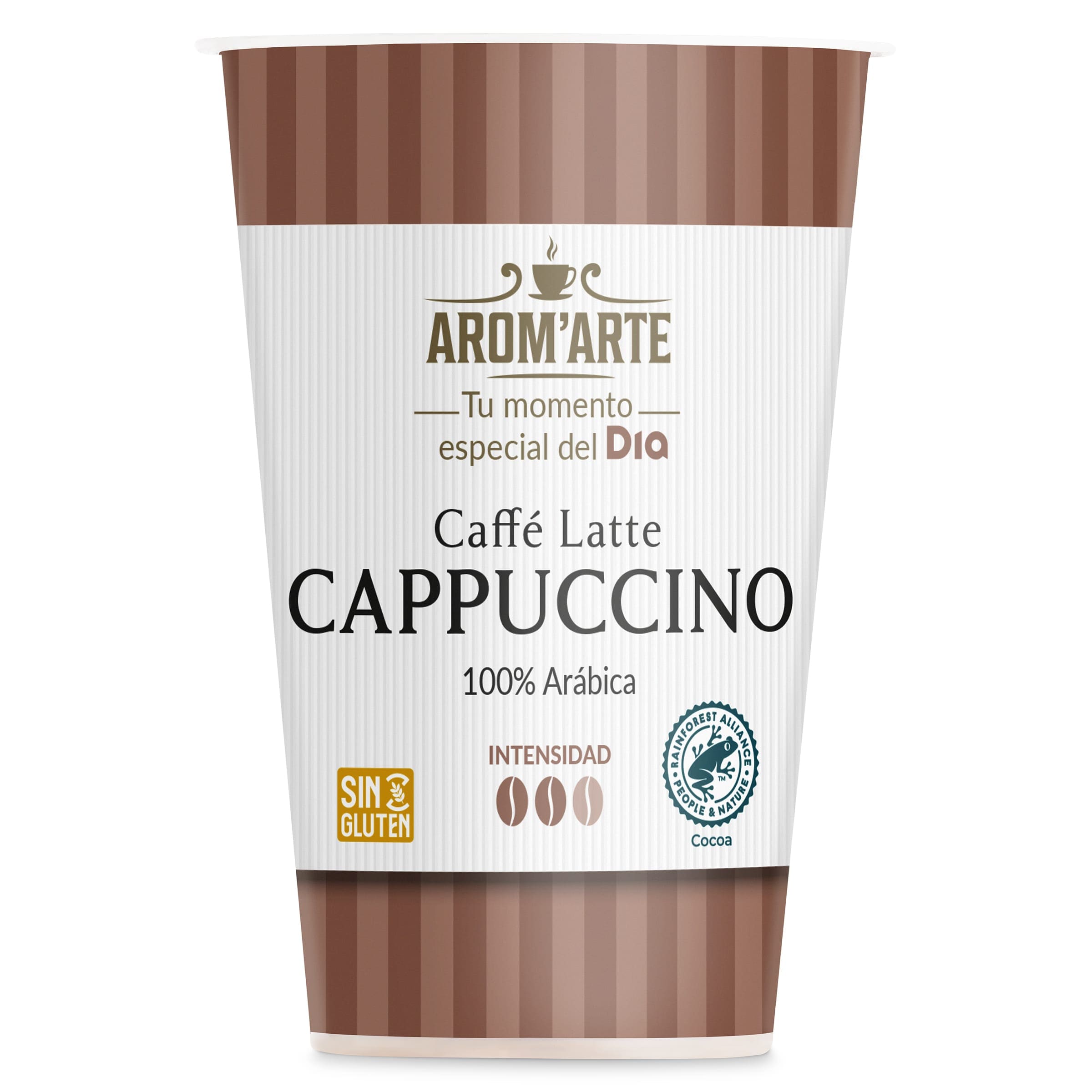 Café latte cappuccino Dia Arom'arte 250 ml