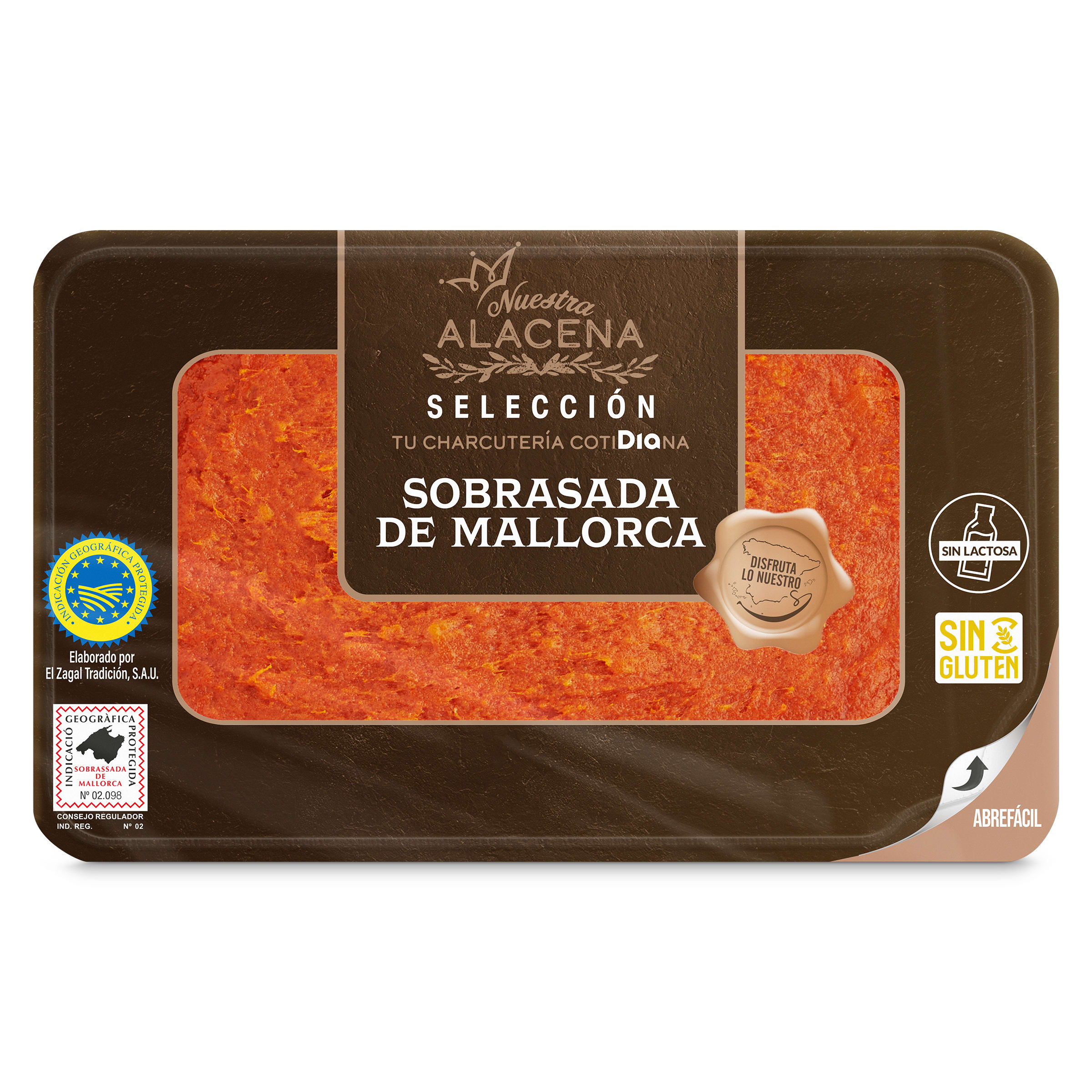 Sobrasada de Mallorca Dia Nuestra Alacena 200 g