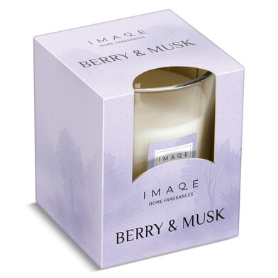 Vela perfumada berry & musk Imaqe de Dia caja 1 unidad-0