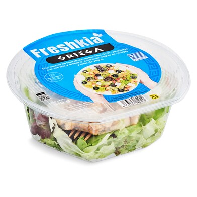 Ensalada griega Freshkia bandeja 210 g-0 Ensalada griega Freshkia bandeja 210 g-0