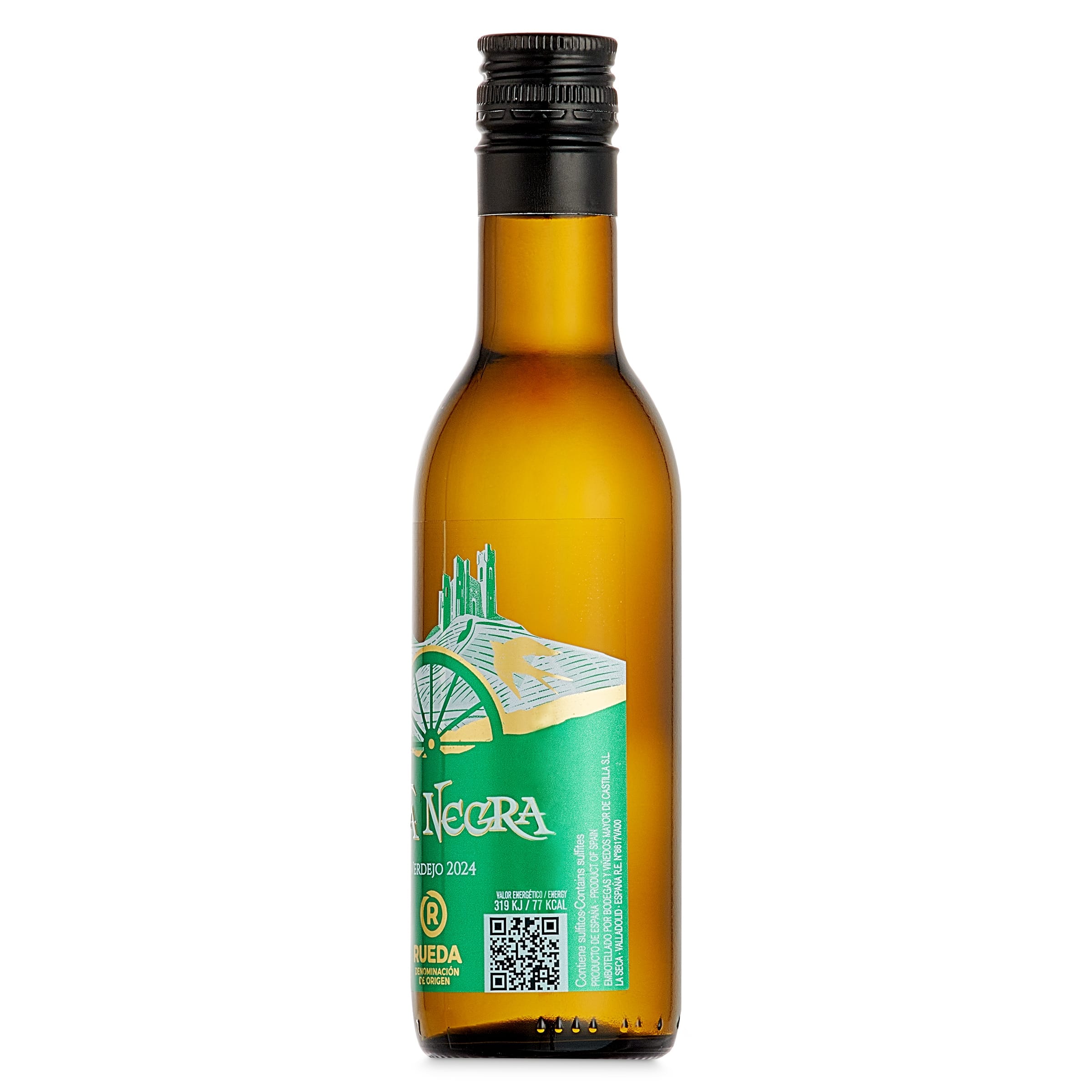 Vino blanco verdejo DO Rueda Pata negra 20 cl