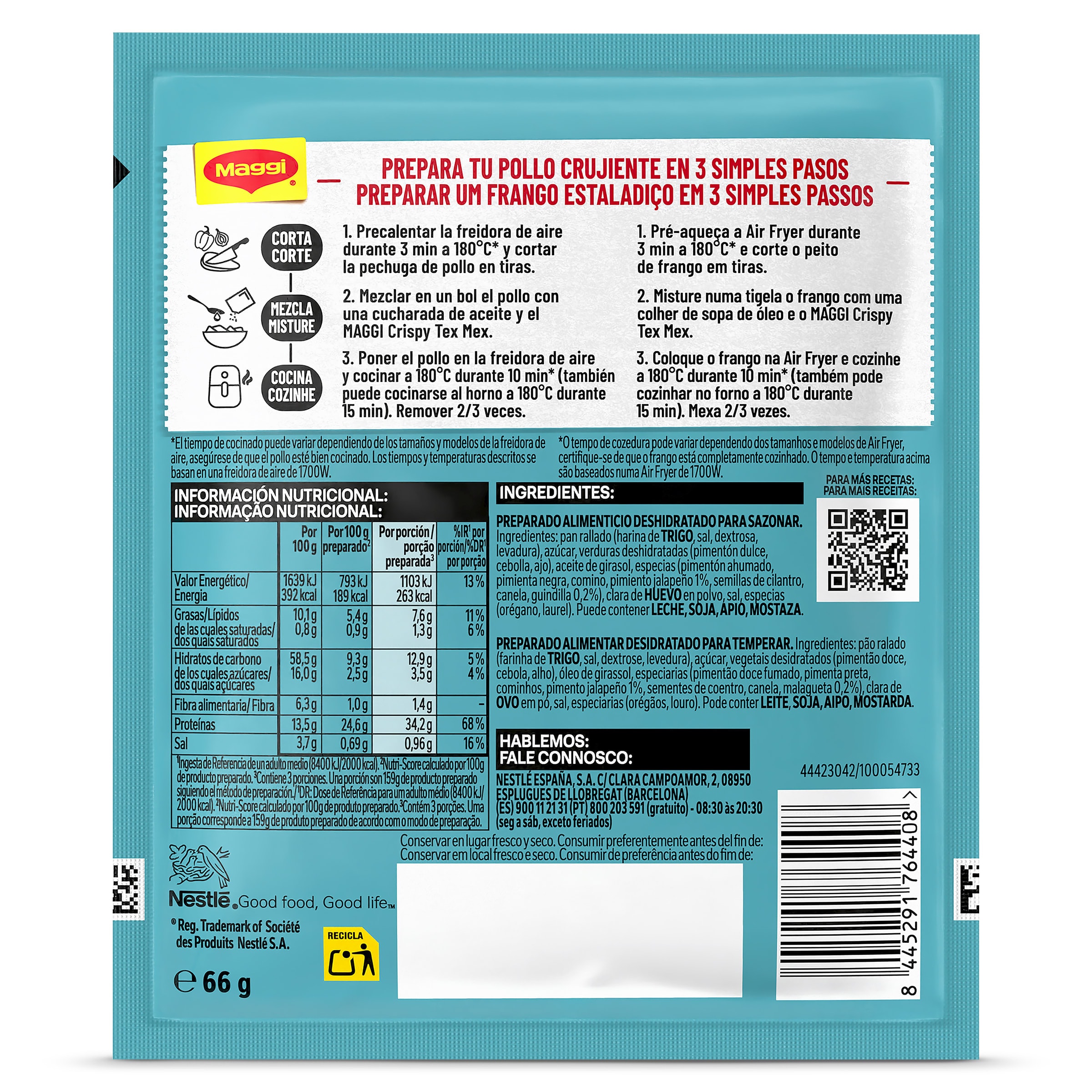Sazonador tex-mex Maggi 66 g