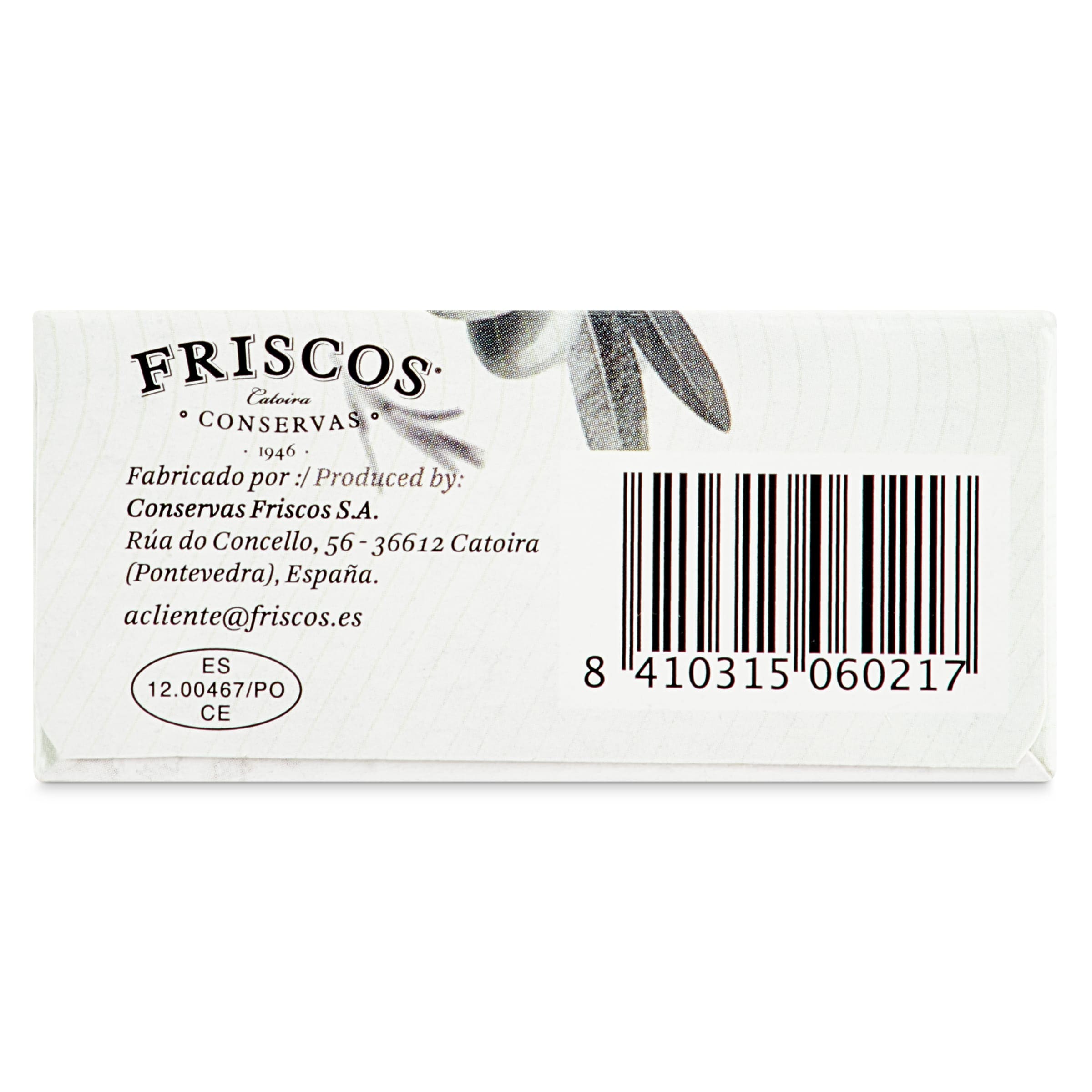 Atún claro en aceite de oliva con aceitunas Friscos 50 g