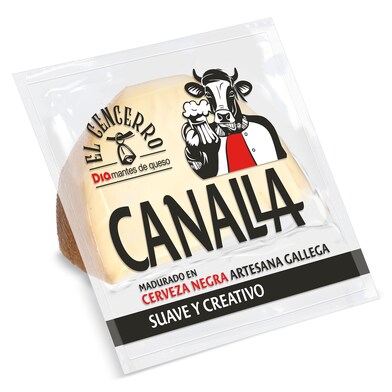 Queso madurado en cerveza negra Canalla El Cencerro de Dia 160 g aprox.-0