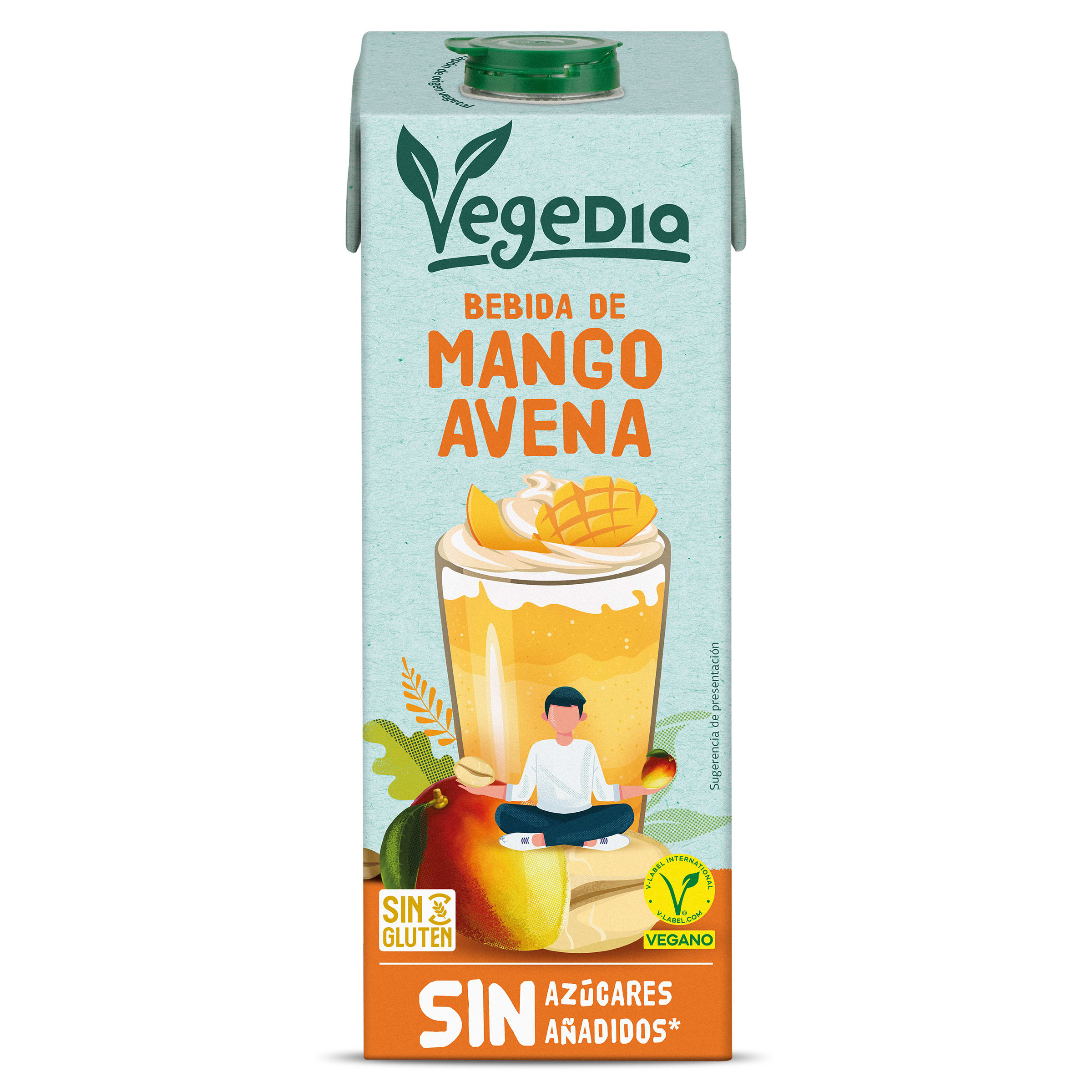 Bebida de avena y mango Dia Vegedia 1 L