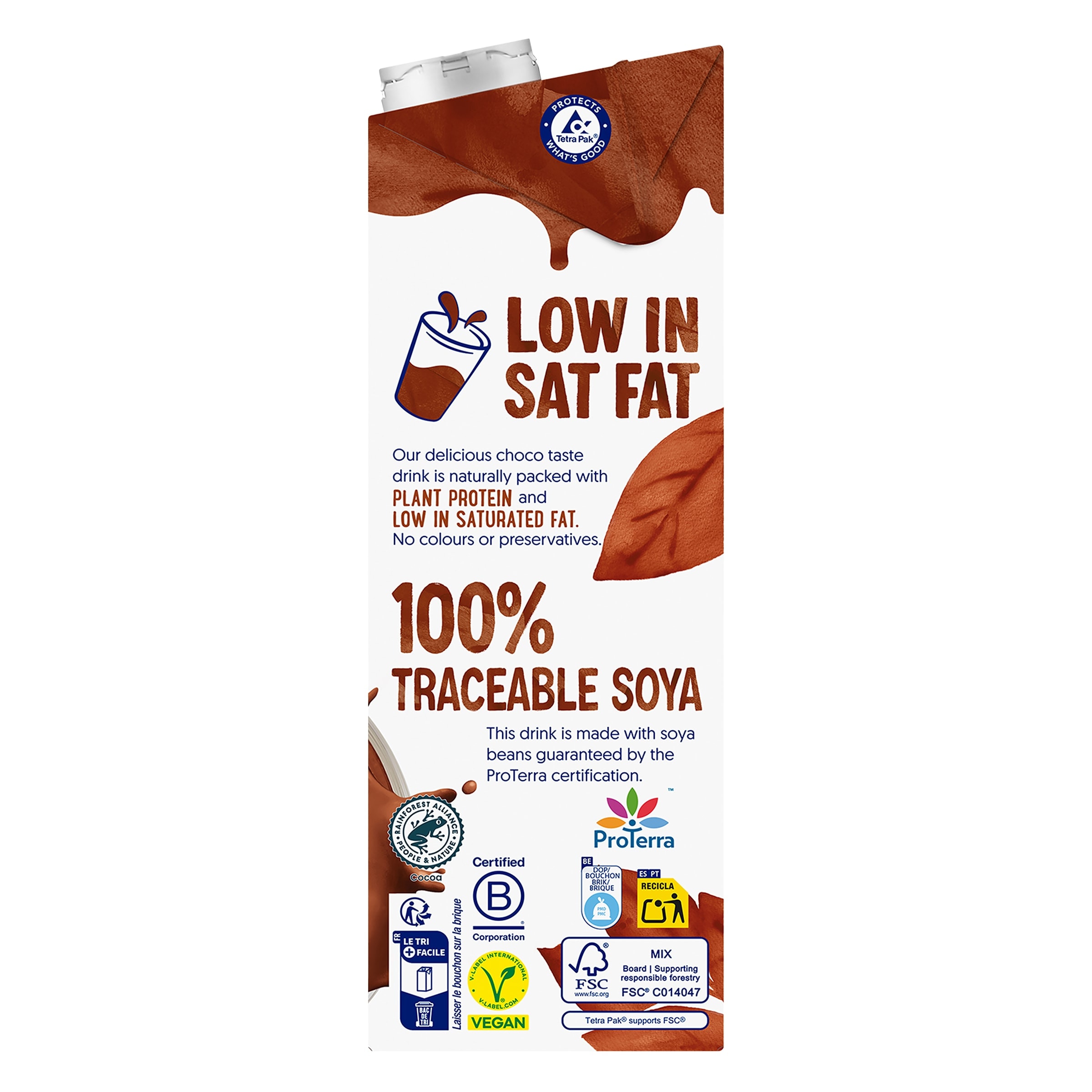 Bebida de soja sabor chocolate Alpro 1 L
