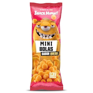 mini bolas sabor queso 30 g