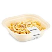 Espaguetis a la carbonara bandeja 350 g