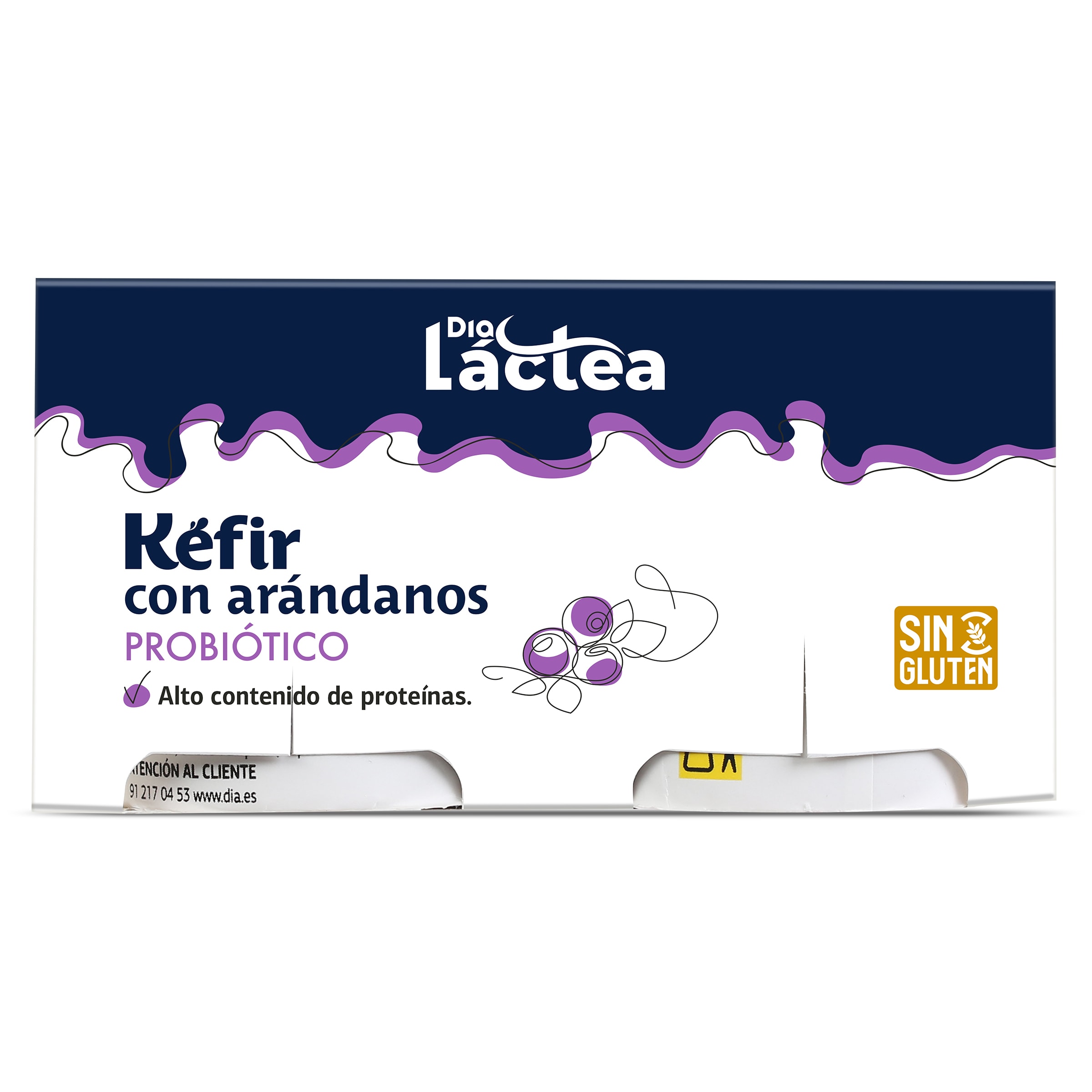 Kéfir con arándanos Dia Láctea 4 x 125 g