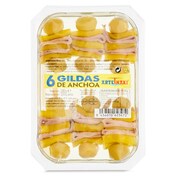 Gilda de anchoa doble Arteiñaki bandeja 100 g