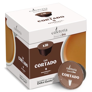 capsulas de cafe cortado 16 unidades