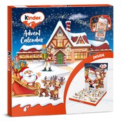 Calendario de adviento chocolate con leche Kinder caja 123 g