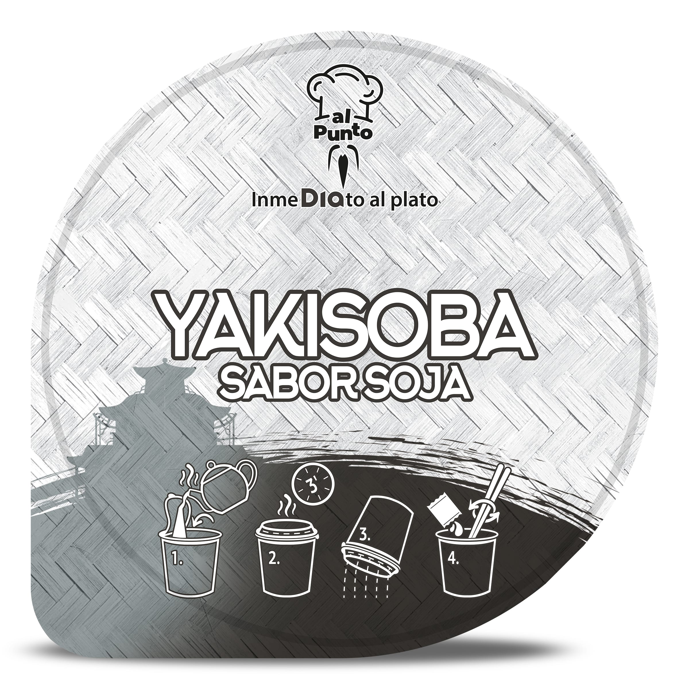 Noodles yakisoba sabor soja Dia Al Punto 93 g