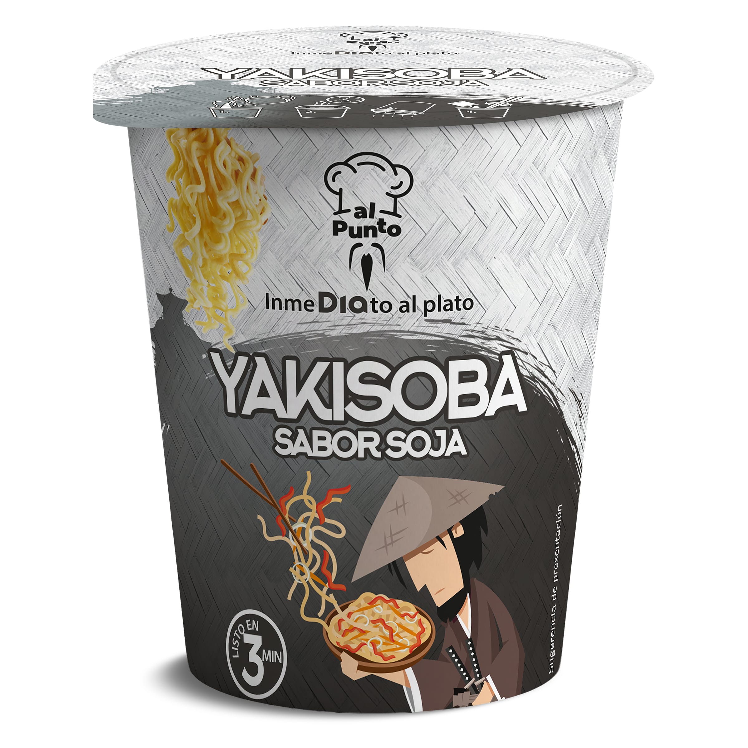 Noodles yakisoba sabor soja Dia Al Punto 93 g