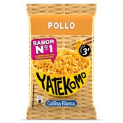 Fideos orientales pollo Gallina Blanca Yatekomo bolsa 79 g