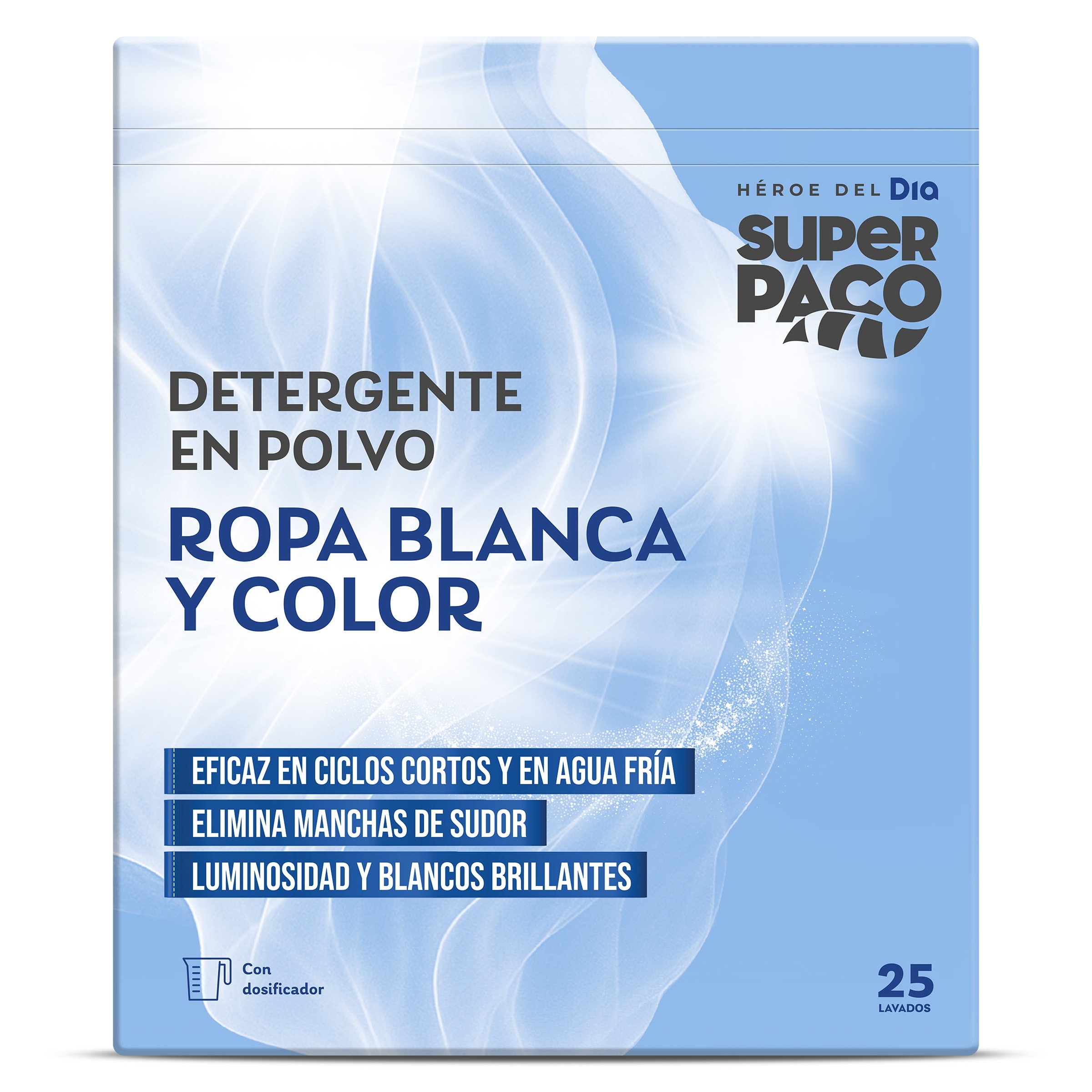 Detergente en polvo Dia Super Paco 25 lavados