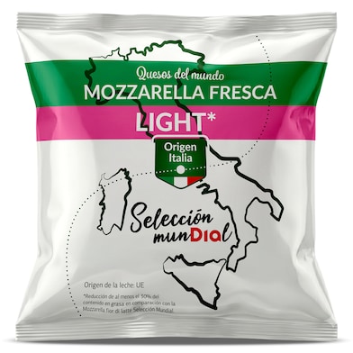 Mozzarella light Dia Selección Mundial 125 g-0 Mozzarella light Dia Selección Mundial 125 g-0