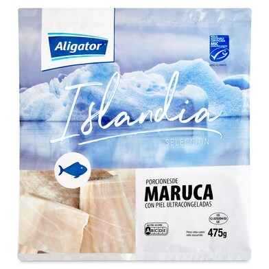 Maruca en porciones con piel Aligator bolsa 475 g-0