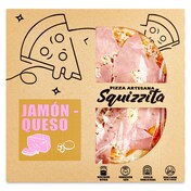 Pizza artesana de jamón y queso Squizzita caja 450 g