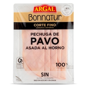 pechuga de pavo asada al horno 100 g