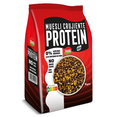 Muesli crujiente alto en proteínas sin gluten Esgir bolsa 300 g-0