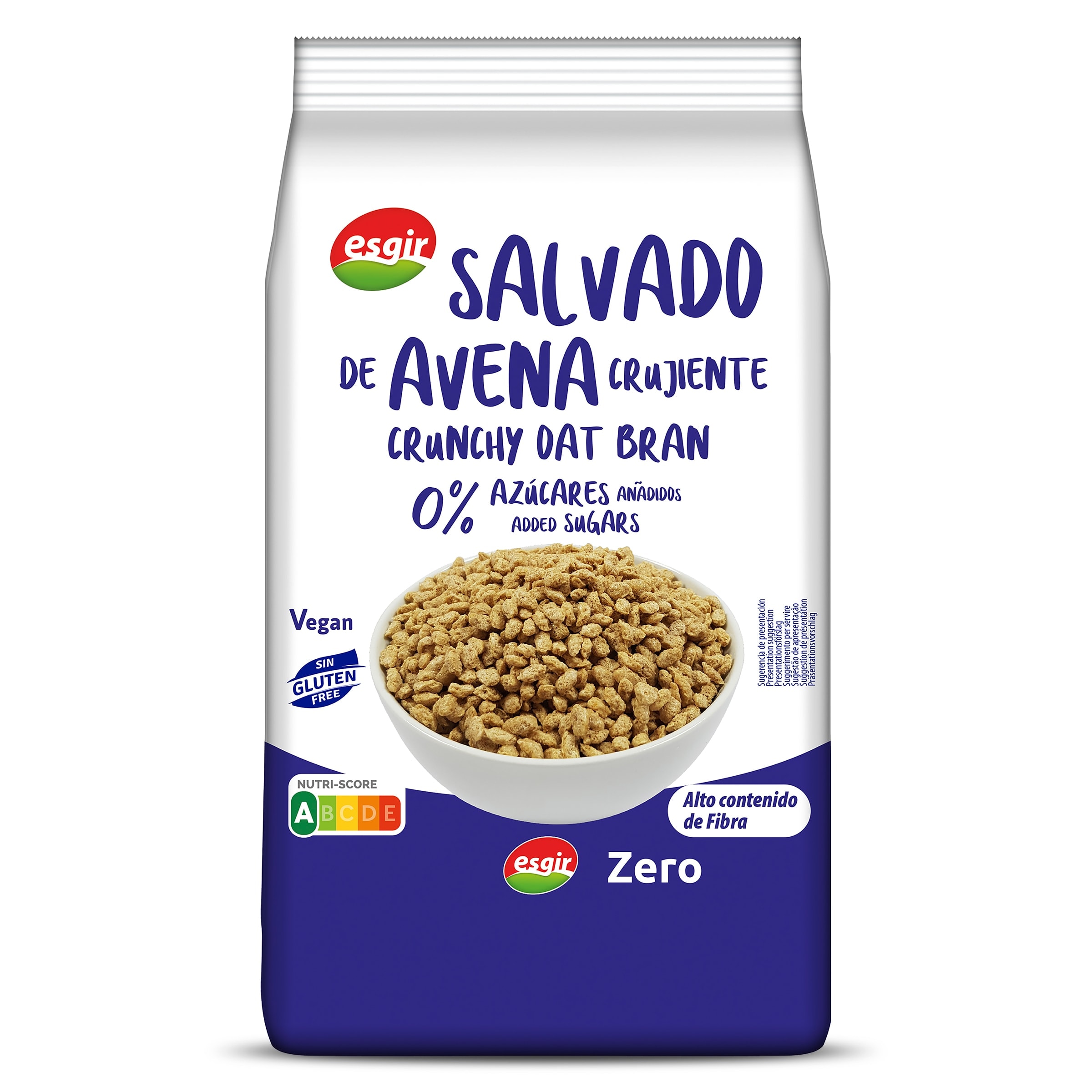 Salvado de avena sin gluten Esgir 300 g