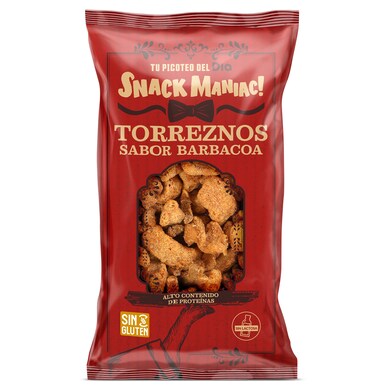 Torreznos sabor barbacoa Dia Snack Maniac 100 g-0