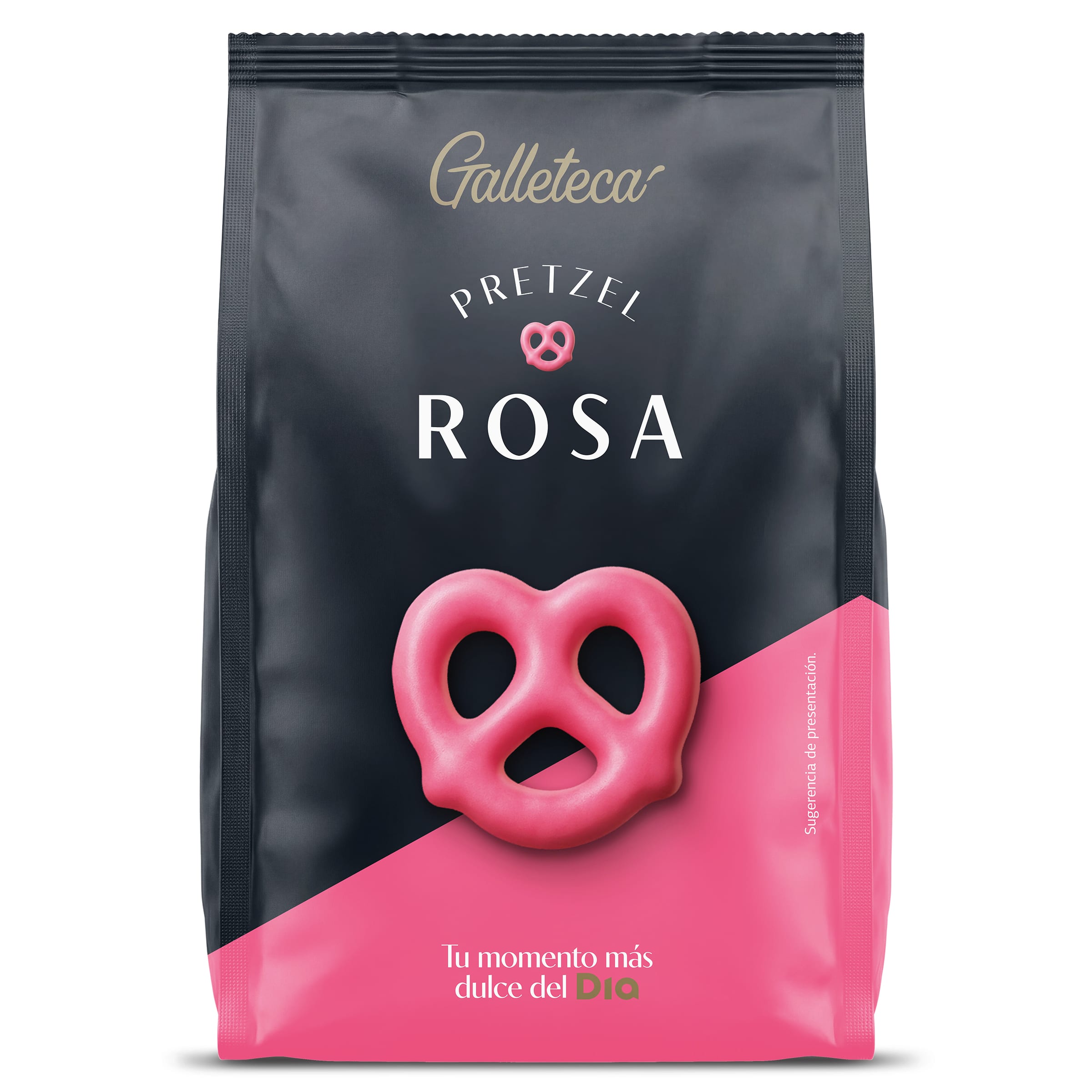 Galletas pretzel rosa Galleteca de Dia 100 g