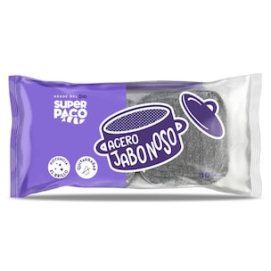 estropajo de acero jabonoso 10 unidades