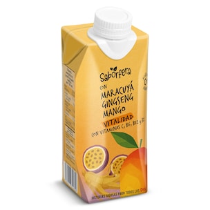 bebida de zumo con maracuya vitalidad 330 ml