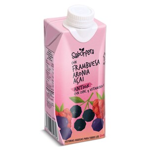 bebida de zumo con frambuesa antiox 330 ml