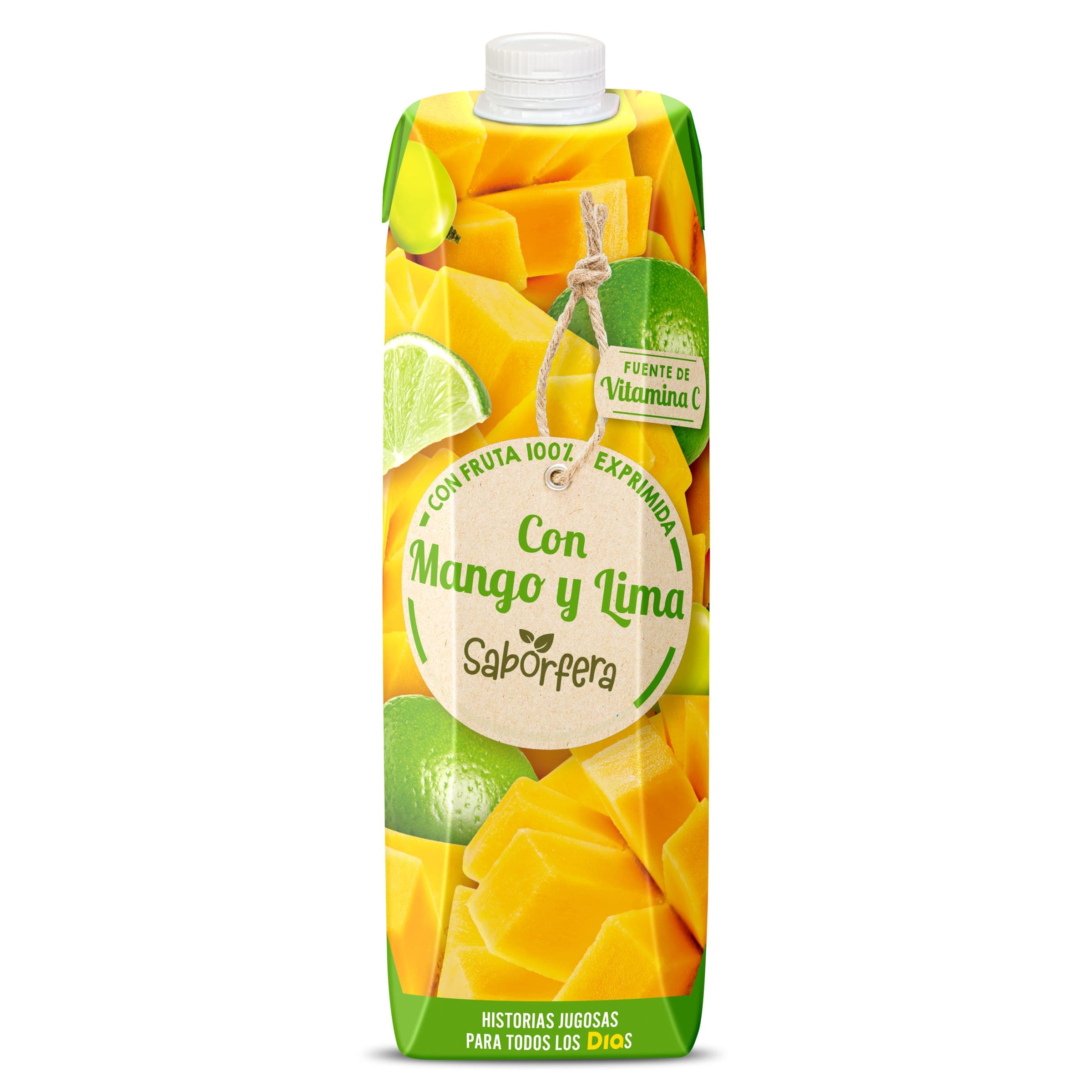 Zumo de mango y lima Dia Saborfera 1 L