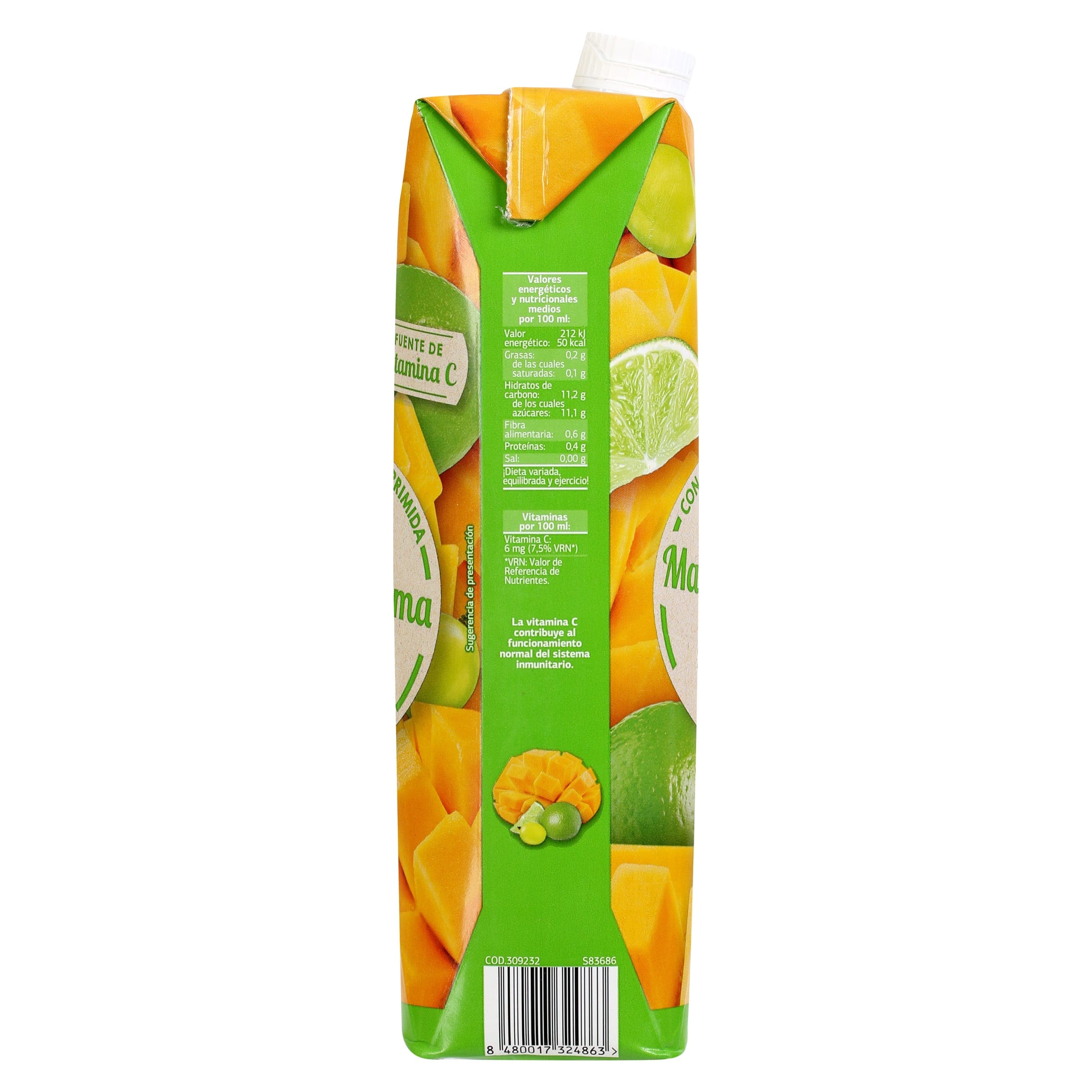 Zumo de mango y lima Dia Saborfera 1 L