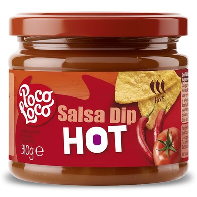 Salsa dip hot picante Poco loco frasco 310 g-0 Salsa dip hot picante Poco loco frasco 310 g-0