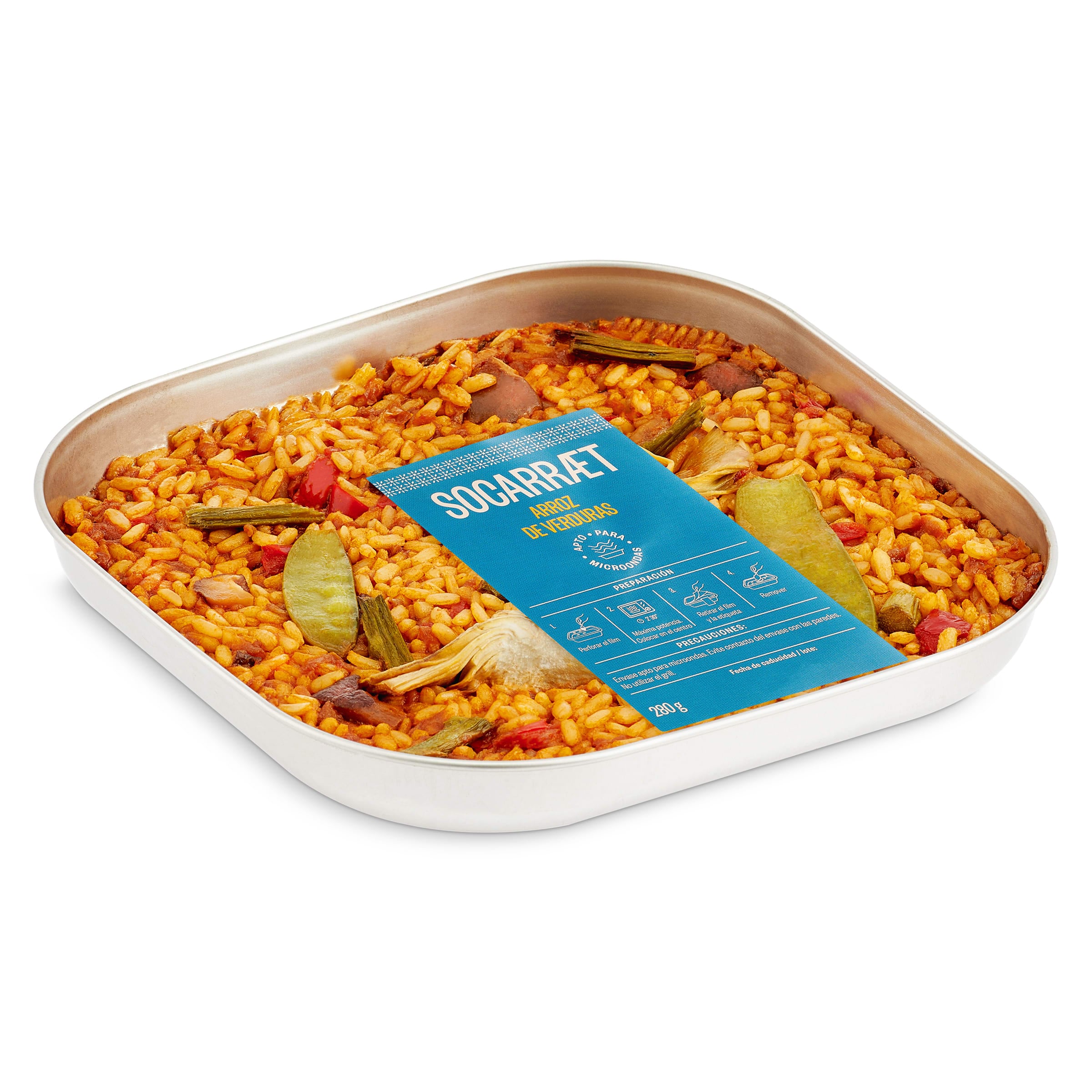 Arroz cocido con verduras Socarraet 280 g